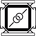 Artistic gymnastics icon