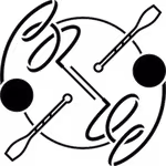 Ryhtmic gymnastics icon